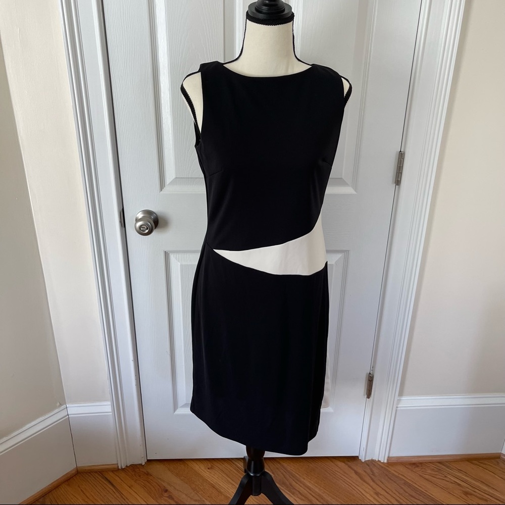 Express Black & White Dress